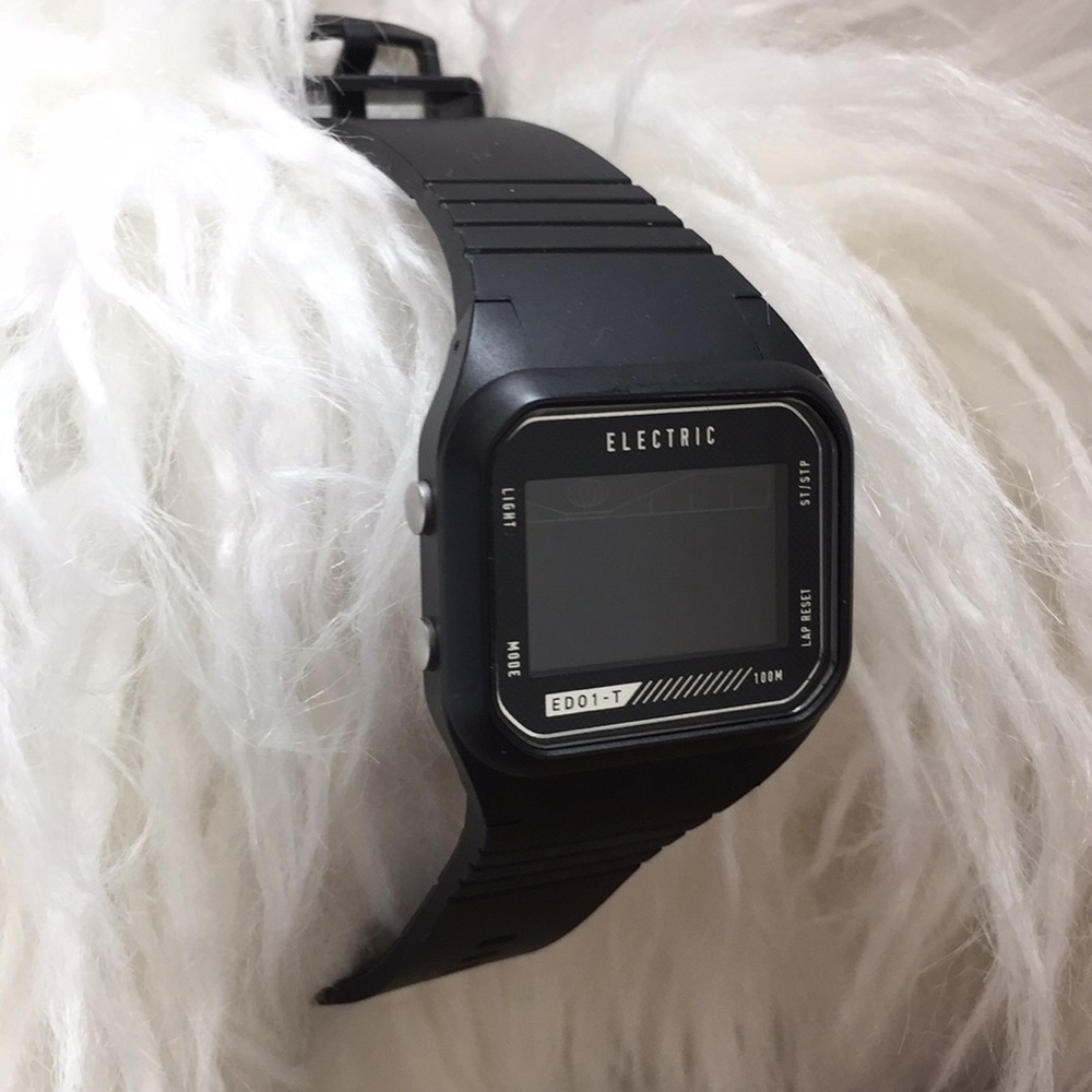 ELECTRIC PU TIDE WATCH ALL BLACK